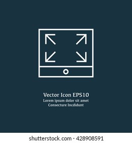 Vector Screenshot Icon