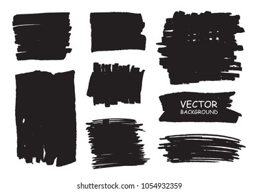 Vector scribble backgrounds.Grunge  design elements.