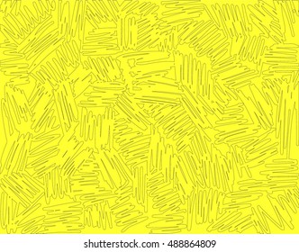 Vector scribbled chaotic background. Ink strokes pattern