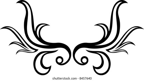 vector scroll pattern painting backgrounds