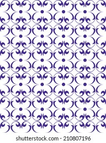 Vector Scroll Pattern Wallpaper
