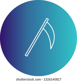 Vector Scythe Icon