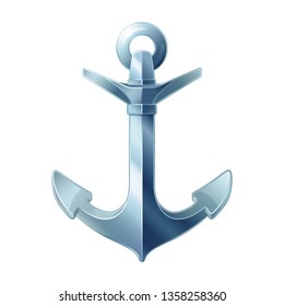 vector sea ocean maritime icon vintage Anchor