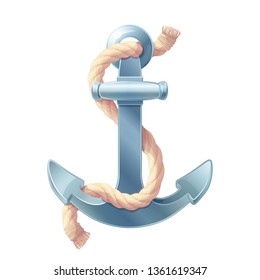 vector sea ocean maritime icon vintage Anchor