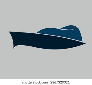 
vector sea ship logo design