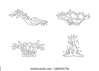 297,551 Water line drawing Images, Stock Photos & Vectors | Shutterstock