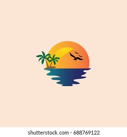 vector seagull logo