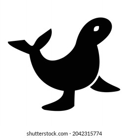  Diseño de iconos de glifo de sellos vectores
