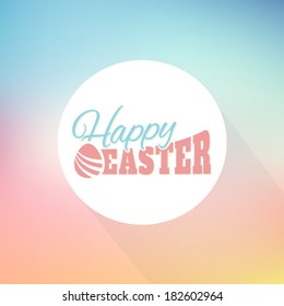 vector seal part of easter holiday on wizard background with multicolor bokeh pure as template for greeting card vacation eggs star spring holiday classic velvet science concept decorative drip vouche