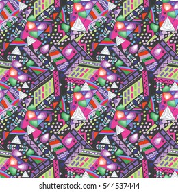 Vector seamless abstrac pattern.