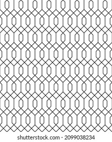 Vector seamless abstract background in black and white.