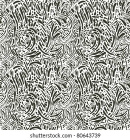 vector seamless abstract background with dots,  monochrome, 4 clipping mask