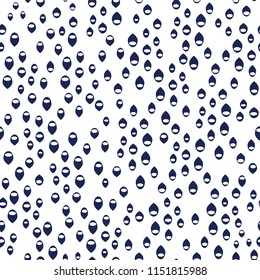 Vector  seamless abstract background, freehand doodles pattern.