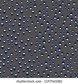 Vector  seamless abstract background, freehand doodles pattern.