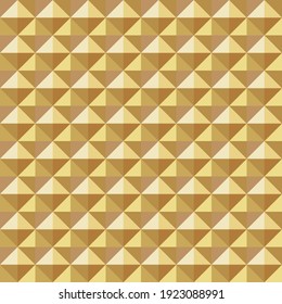Vektornahtloser abstrakter Hintergrund. Goldenes Gitter.