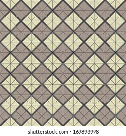 Vector seamless abstract background with Lattice