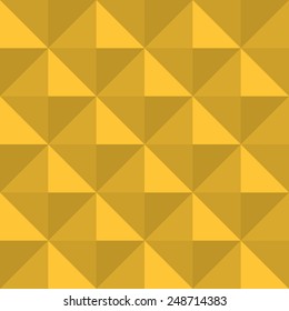 vector seamless abstract background with yellow triangles