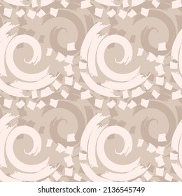 Vector seamless abstract bright pattern