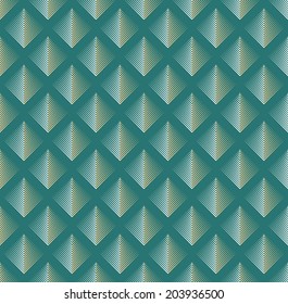 Vector seamless abstract geometric background. Optical art. Engraving style. Elegant background for your designs.