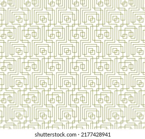 Vector seamless abstract geometric pattern. Intersecting lines on a white background.
