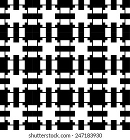 Vector seamless abstract geometric texture