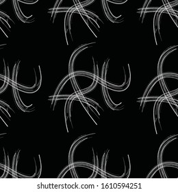 vector seamless abstract hand drawn pattern.