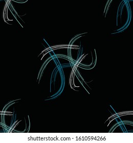 vector seamless abstract hand drawn pattern.