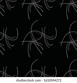 vector seamless abstract hand drawn pattern.