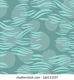 Vector seamless abstract hand-drawn pattern