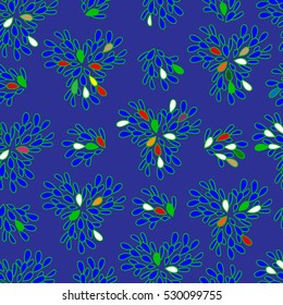 vector seamless abstract hand-drawn pattern
