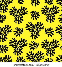 vector seamless abstract hand-drawn pattern