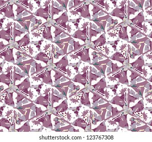 vector seamless abstract ink texture pattern background