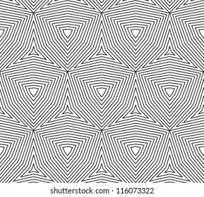 vector seamless abstract line floral pattern background