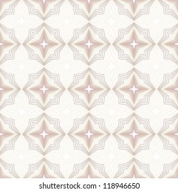 vector seamless abstract line floral pattern background