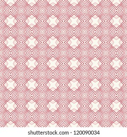 vector seamless abstract line floral pattern background