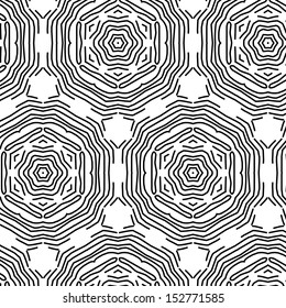 vector seamless abstract line pattern background