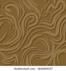 Vector seamless abstract line pattern