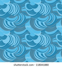 Vector seamless abstract pattern