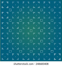 Vector seamless abstract pattern background, geometric design - you can change color and size for decoration