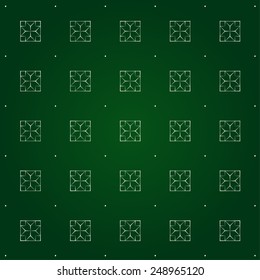 Vector seamless abstract pattern background, geometric design - you can change color and size for decoration