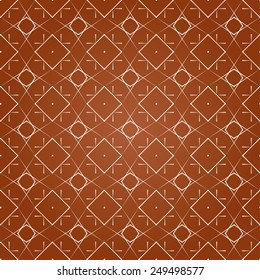 Vector seamless abstract pattern background, geometric design - you can change color and size for decoration