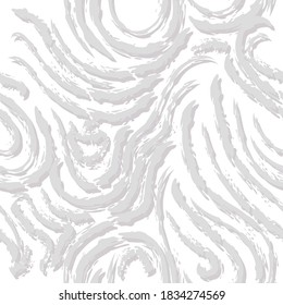 Vector seamless abstract pattern with brush effects