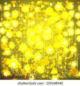 vector seamless abstract pattern with bubbles