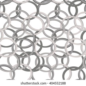 Vector seamless abstract pattern circle,
gray