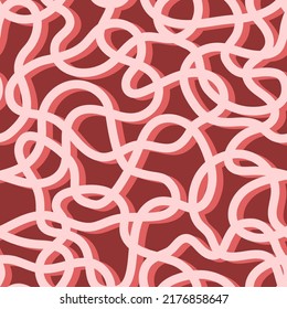 Vector seamless abstract pattern. Design for wrapping paper, wallpaper, textile, stationery.