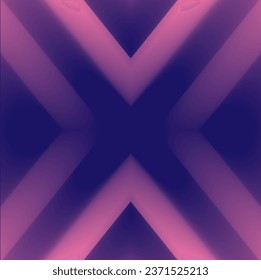 Vector seamless abstract pattern in the form of geometric shapes on a purple background