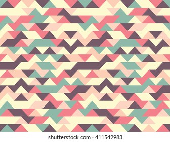 vector seamless abstract pattern in geometric style 