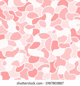 Vector seamless abstract pattern in mosaic style. Simple design for wrapping paper, stationery, wallpaper, textile.