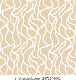 Vector seamless abstract pattern mosaic style. Cute hand drawn design for textile, wallpaper, wrapping paper.