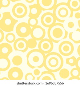 Vector seamless abstract pattern in retro pop art style. Design for wrapping paper, wallpaper, textile